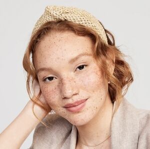 Old Navy • Rattan Fabric Covered Knot Headband